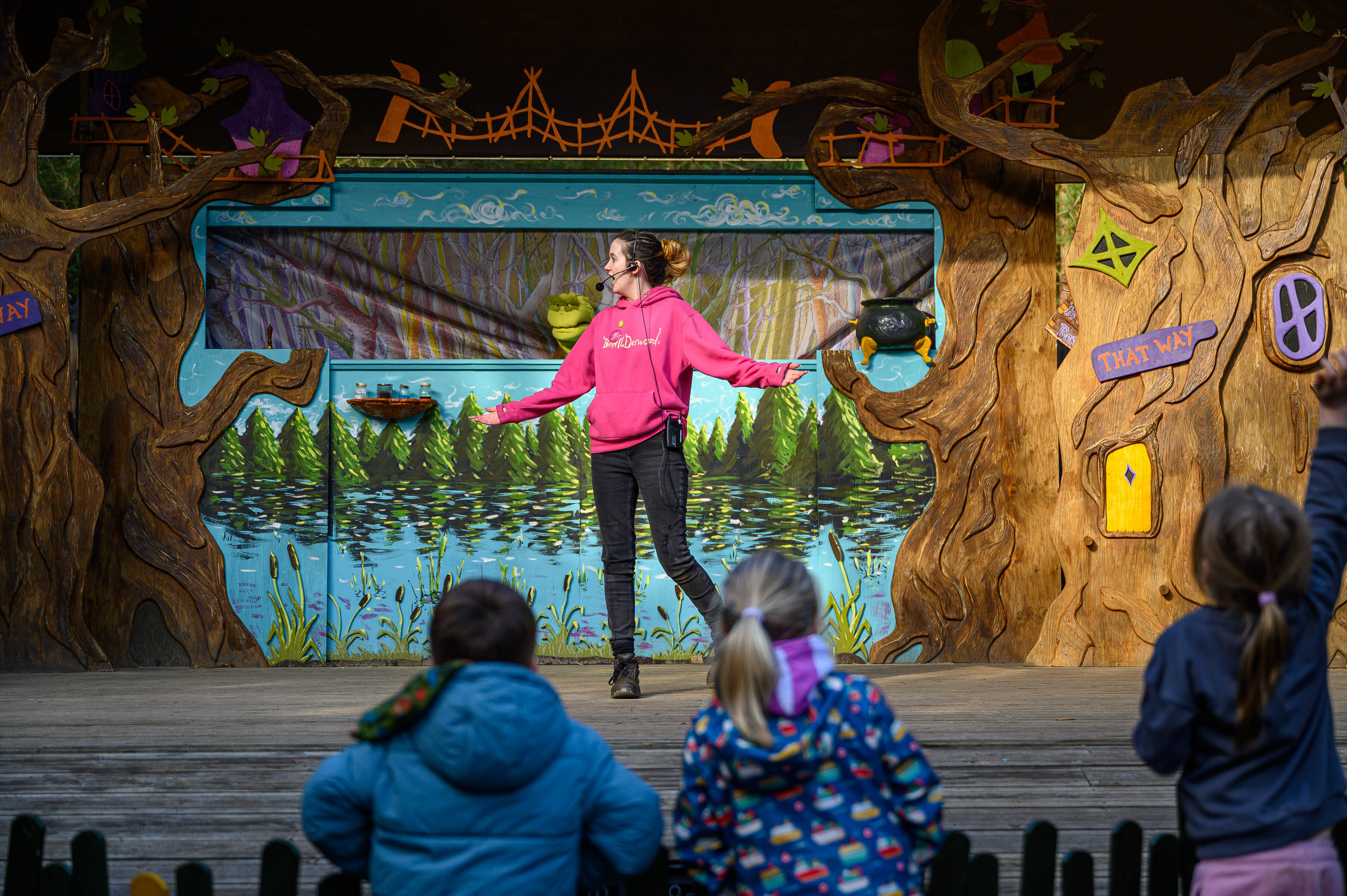 The Storytelling Stage at BeWILDerwood