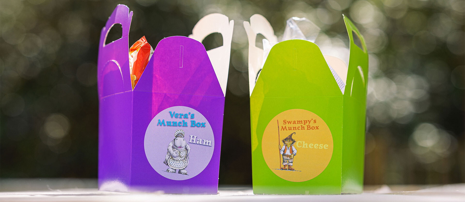 Munch Boxes from BeWILDerwood