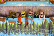 6 Bewilderwood puppets 