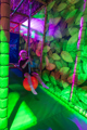 Girl on the swing at Minty Land